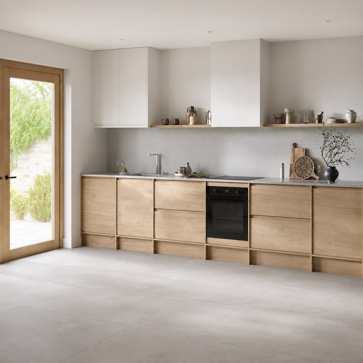 Warm oak kitchen inspiration