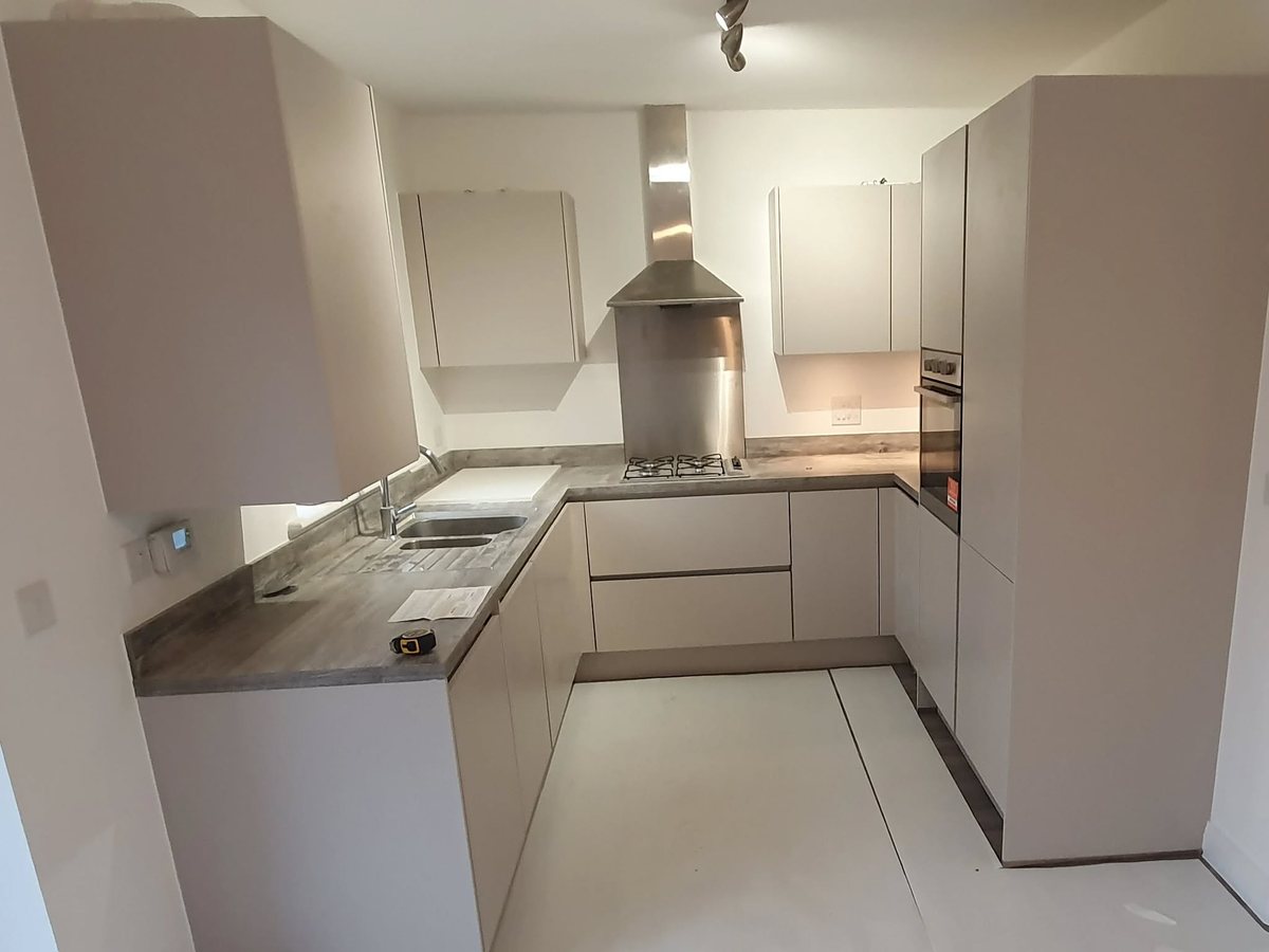 Earlier Cambridge Kitchen Solutions installation 1