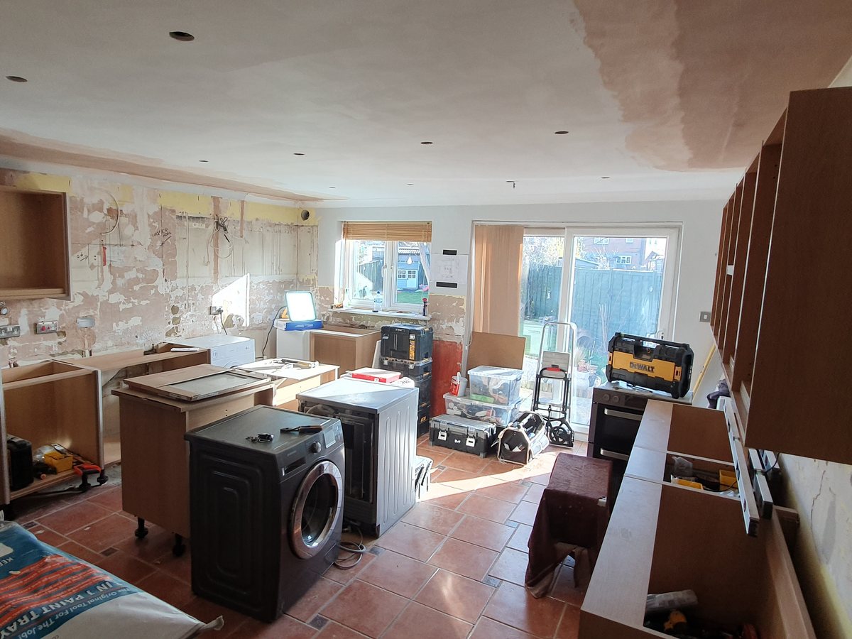 Room before the Cream Shaker installation