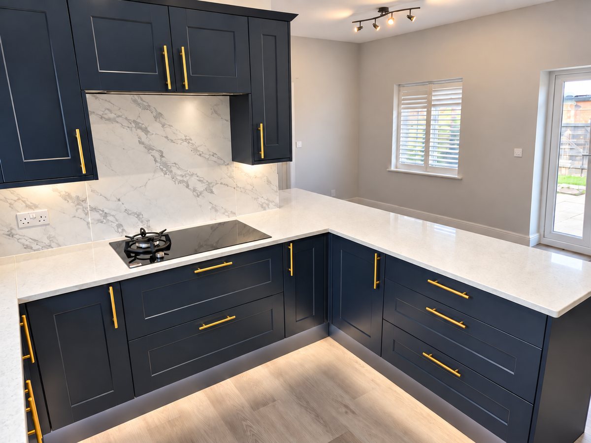 Navy Shaker installation detail 2