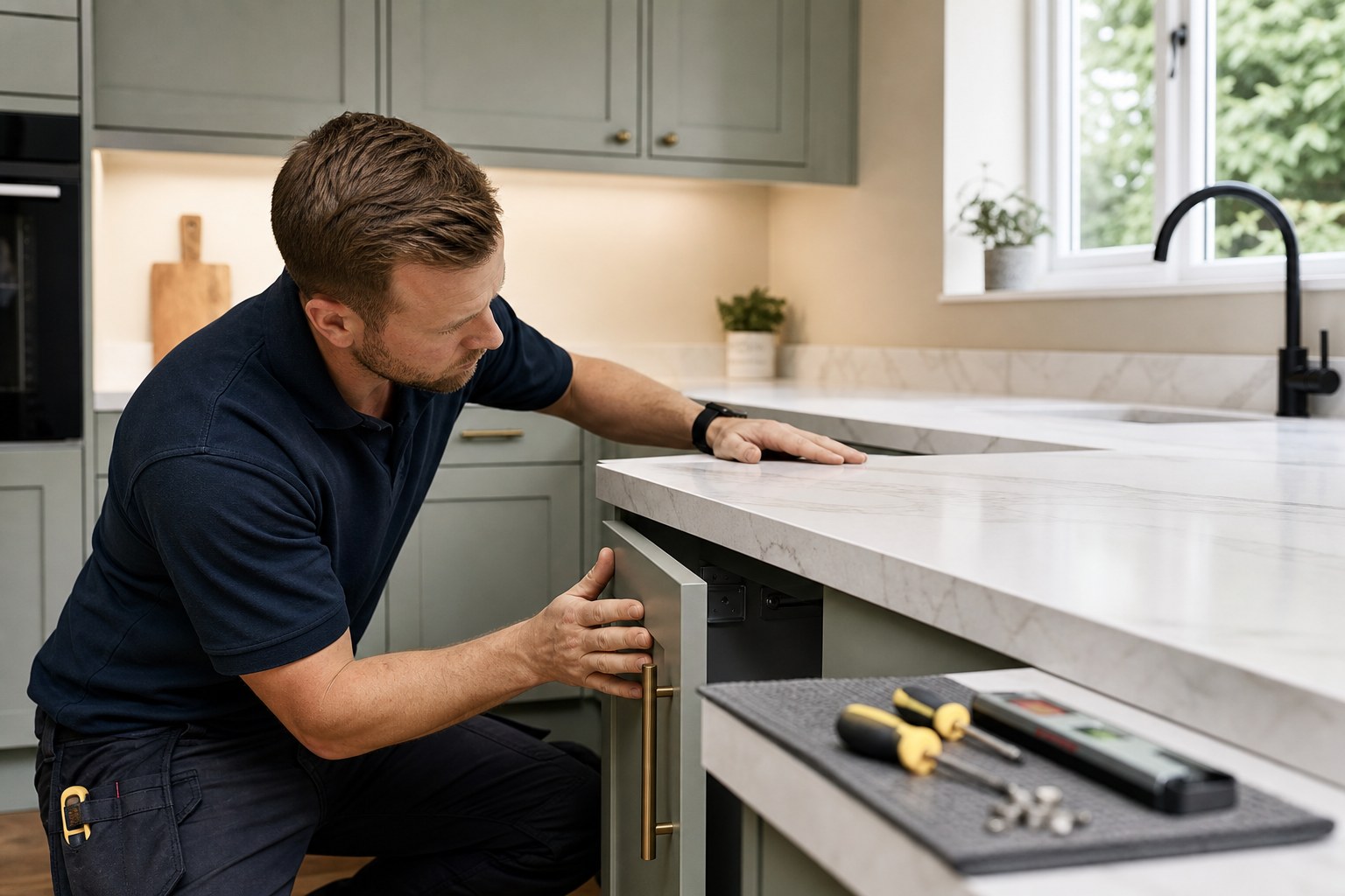 Cabinet & worktop fitting kitchen fitting service