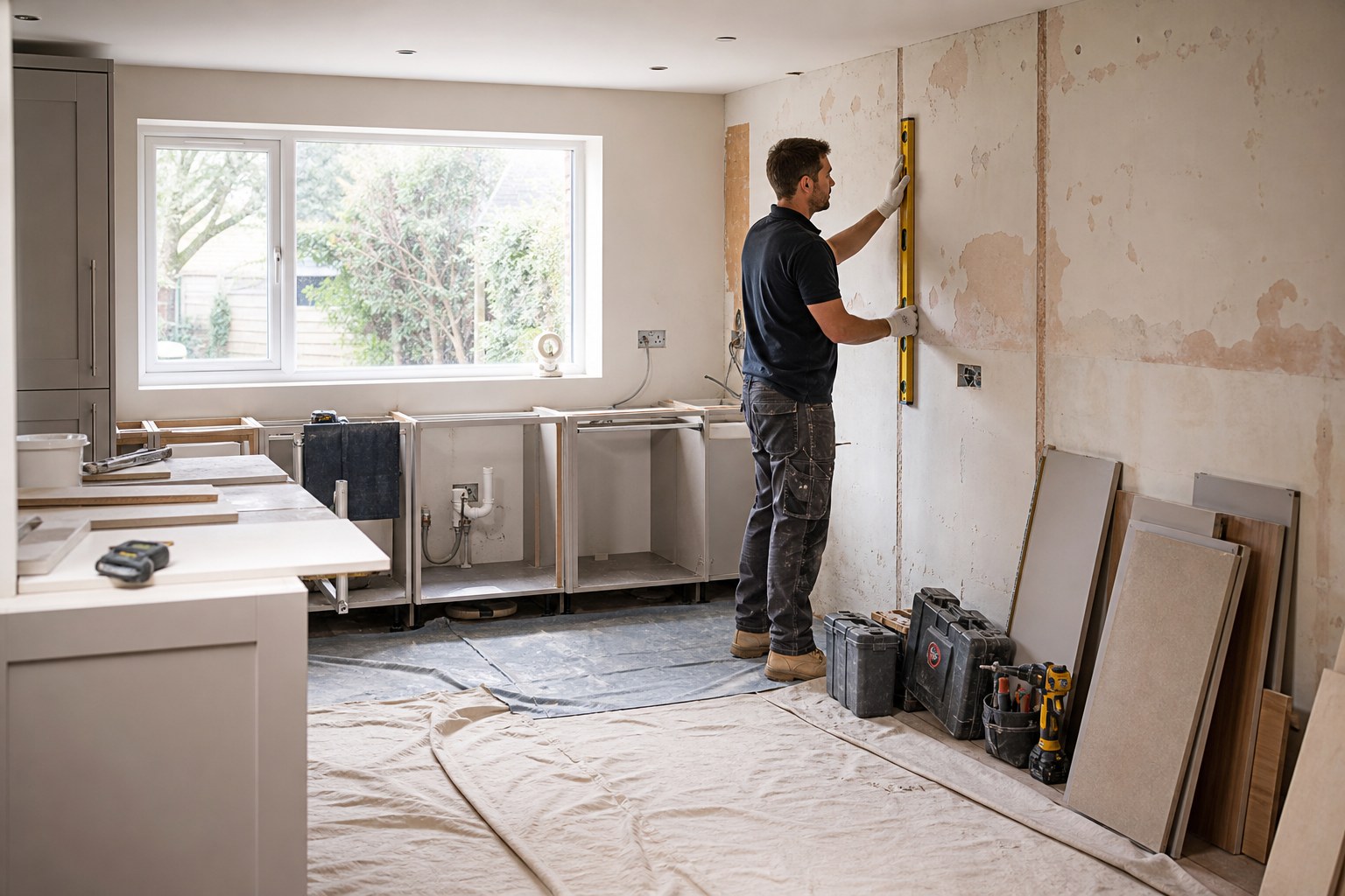 Removal & preparation kitchen fitting service